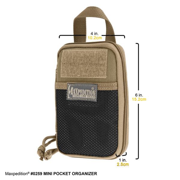 MAXPEDITION MINI POCKET ORGANISER