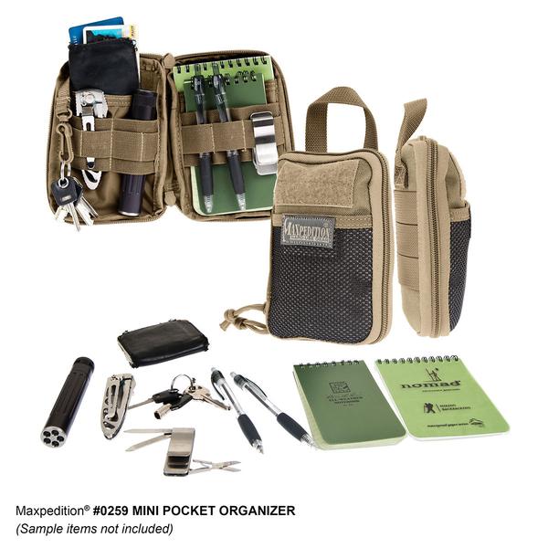 MAXPEDITION MINI POCKET ORGANISER