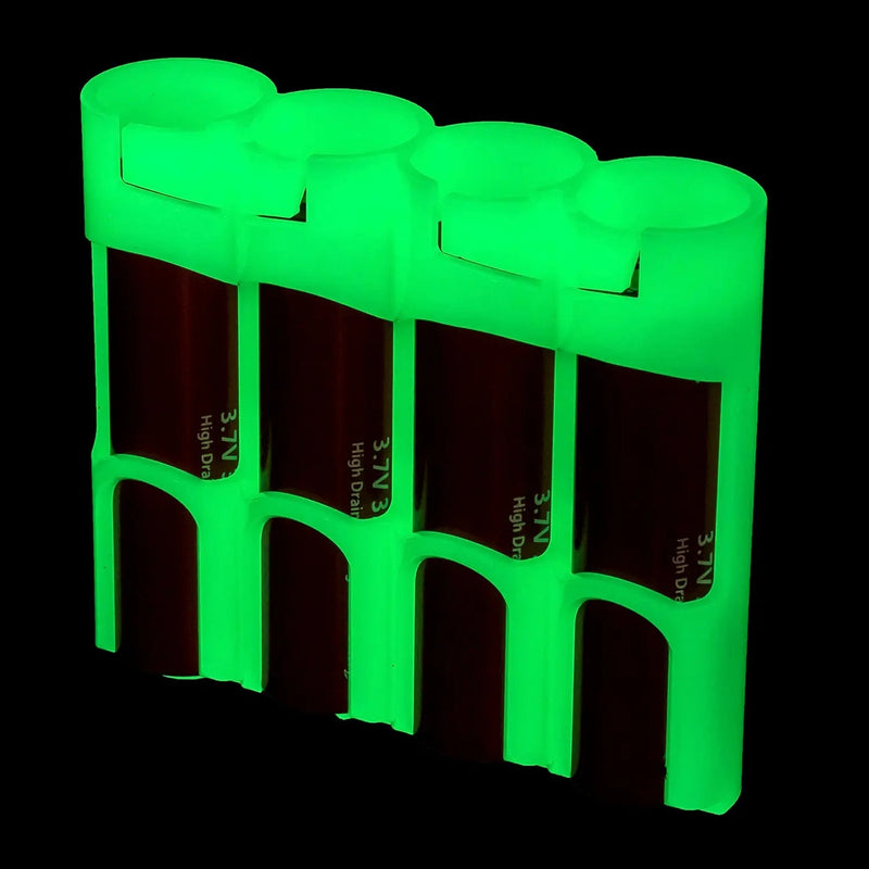 Storacell Slimline 4 18650 Battery Caddy - Moonshine Glow