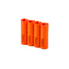Storacell Slimline 4 18650 Battery Caddy (Orange) - Image 3