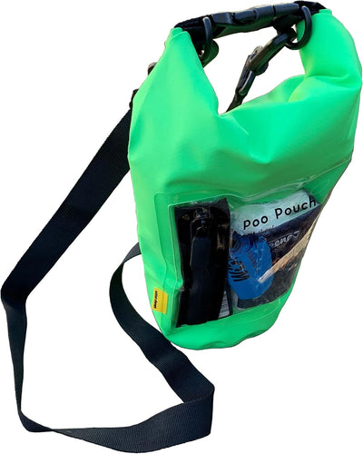 Outdoor Element Poo Pouch - Blue or Green