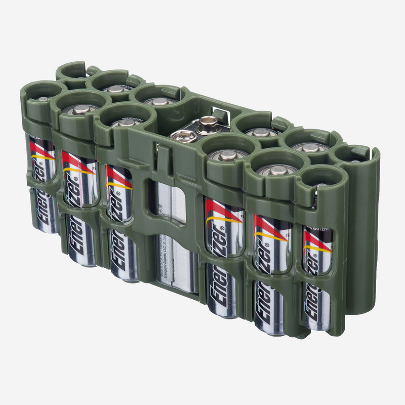 Storacell A9 Pack Battery Caddy (Military Green)