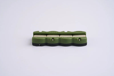 Storacell Magnetic Button Caddy CR2032 x4 (Military Green/Black)