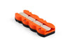 Storacell Magnetic Button Caddy CR2032 x4 (Orange/Black) - Image 1