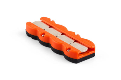 Storacell Magnetic Button Caddy CR2032 x4 (Orange/Black)
