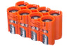 Storacell 8 CR123 Battery Caddy (Orange) - Image 2