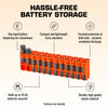 Storacell 24 AA Battery Caddy (Orange) - Image 3