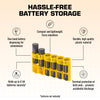 Storacell Slimline 6 AA Battery Caddy (Yellow) - Image 4