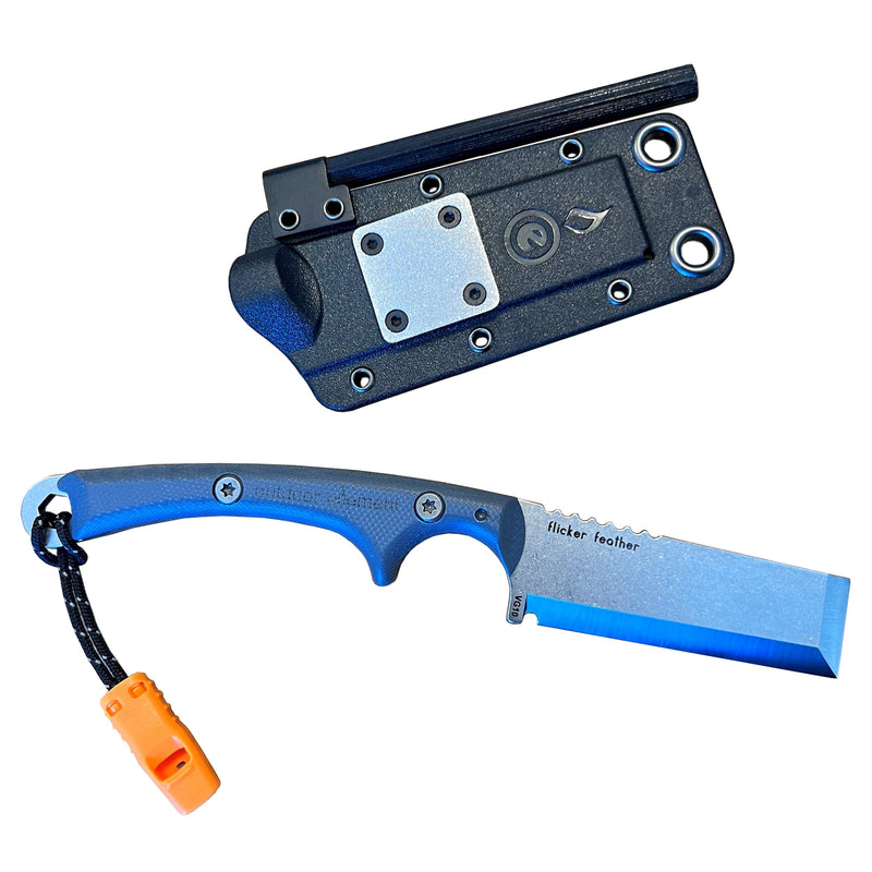 Outdoor Element Flicker Feather Knife