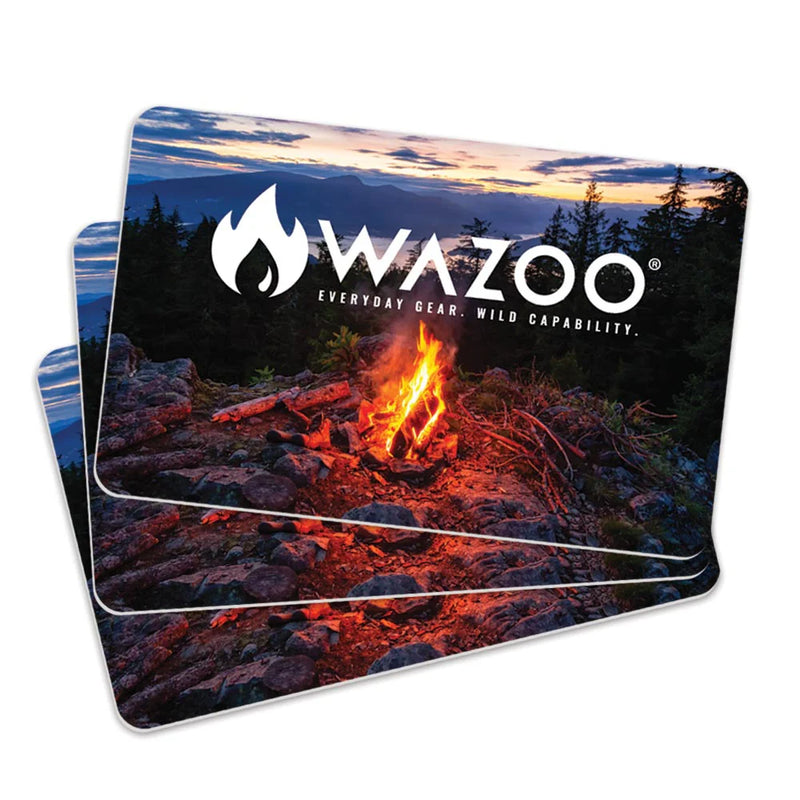 Wazoo FireCard Tinder (Pack of 3)