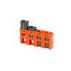 Storacell Slimline 4 9V Battery Caddy (Orange) - Image 2
