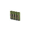 Storacell Slimline 4 AA Battery Caddy (Military Green) - Image 1