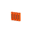 Storacell Slimline 4 AA Battery Caddy (Orange) - Image 3