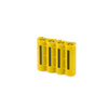 Storacell Slimline 4 AA Battery Caddy (Yellow) - Image 3