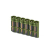 Storacell Slimline 6 AA Battery Caddy (Military Green) - Image 1
