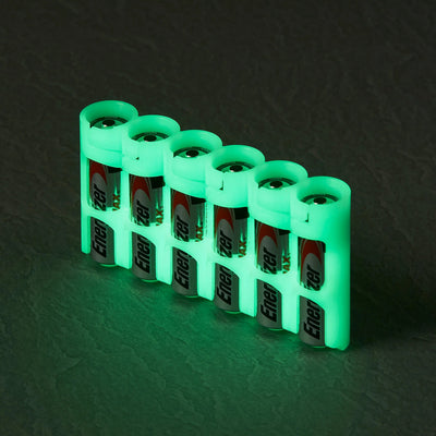 Storacell Slimline 6 AA Battery Caddy (Moonshine)