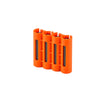 Storacell Slimline 4 AAA Battery Caddy (Orange) - Image 3