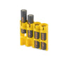 Storacell Slimline 4 AAA Battery Caddy (Yellow) - Image 2