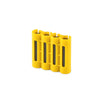 Storacell Slimline 4 AAA Battery Caddy (Yellow) - Image 3
