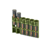 Storacell Slimline 6 AAA Battery Caddy (Military Green) - Image 2