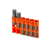 Storacell Slimline 6 AAA Battery Caddy (Orange) - Image 2