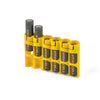Storacell Slimline 6 AAA Battery Caddy (Yellow) - Image 2