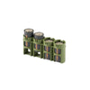 Storacell Slimline 4 C Battery Caddy (Military Green) - Image 2