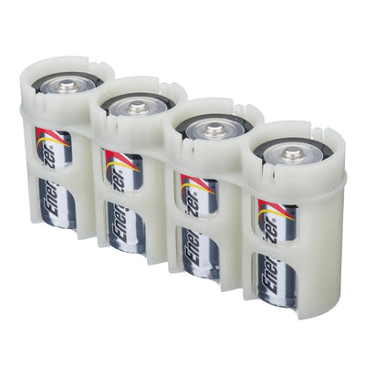 Storacell Slimline 4 C Battery Caddy (Moonshine)