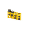Storacell Slimline 4 C Battery Caddy (Yellow) - Image 2