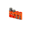 Storacell Slimline 4 CR123 Battery Caddy (Orange) - Image 2