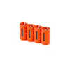 Storacell Slimline 4 CR123 Battery Caddy (Orange) - Image 3