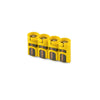 Storacell Slimline 4 CR123 Battery Caddy (Yellow) - Image 1