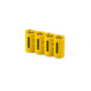 Storacell Slimline 4 CR123 Battery Caddy (Yellow) - Image 3