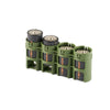 Storacell Slimline 4 D Battery Caddy (Military Green) - Image 2
