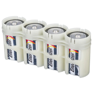 Storacell Slimline 4 D Battery Caddy (Moonshine)