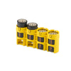 Storacell Slimline 4 D Battery Caddy (Yellow) - Image 2