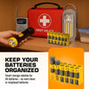 Storacell 12 AA Battery Caddy (Yellow) - Image 4