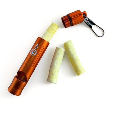 Outdoor Element Wombat Whistle-Vial (Black)
