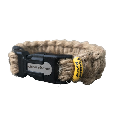 Outdoor Element Wooly Mammoth Survival Bracelet
