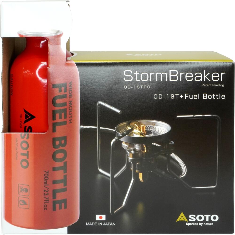 SOTO STORMBREAKER w/FUEL BOTTLE RED COMBO