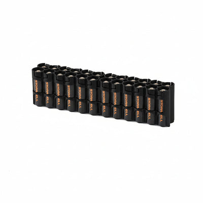 Storacell 24 AA Battery Caddy (Black)